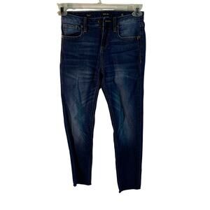 Miss me skinny high rise medium wash crop size 25 H1001S76